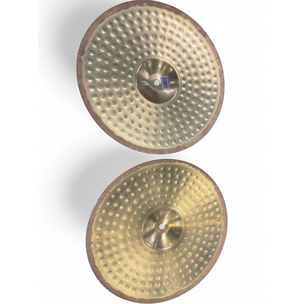 Used MEINL 14in HCS Hi Hat Pair Cymbal