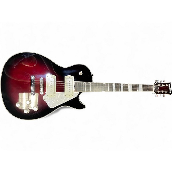 Used Airline MERCURY Red Hollow Body Electric Guitar
