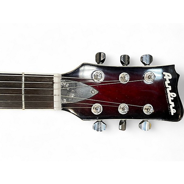 Used Airline MERCURY Red Hollow Body Electric Guitar