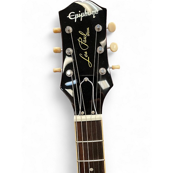 Used Epiphone Les Paul Special Double Cutaway Cherry Solid Body Electric Guitar