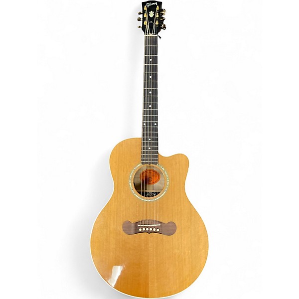 Used Gibson LC-1 Cascade Natural Acoustic Electric Guitar