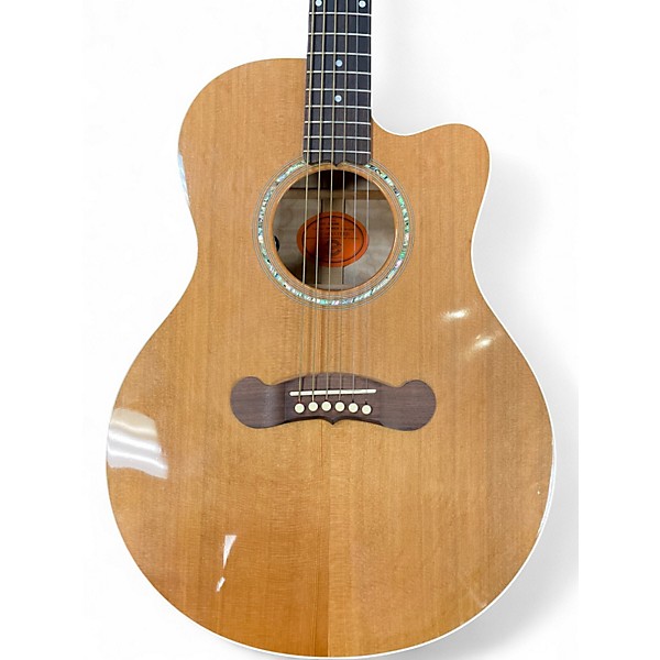 Used Gibson LC-1 Cascade Natural Acoustic Electric Guitar