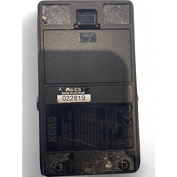 Used KORG PB-CS Pitchblack Custom Tuner Tuner Pedal