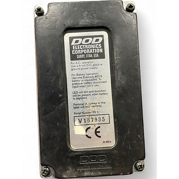 Used DOD FX69B Grunge Distortion Effect Pedal