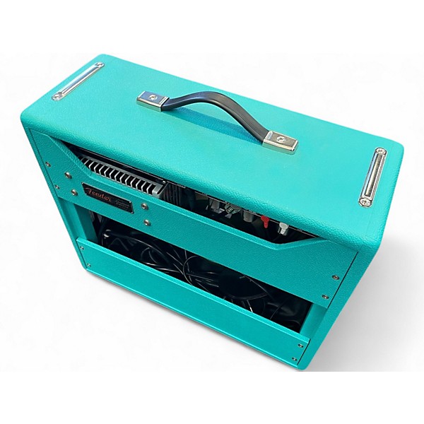 Used Fender PR770 LIMITED EDITION PRINCETON AMP TEAL Tube Guitar Combo Amp