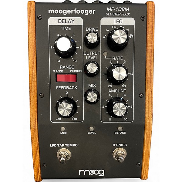 Used Moog MF108M Moogerfooger Cluster Flux Flanger Effect Pedal