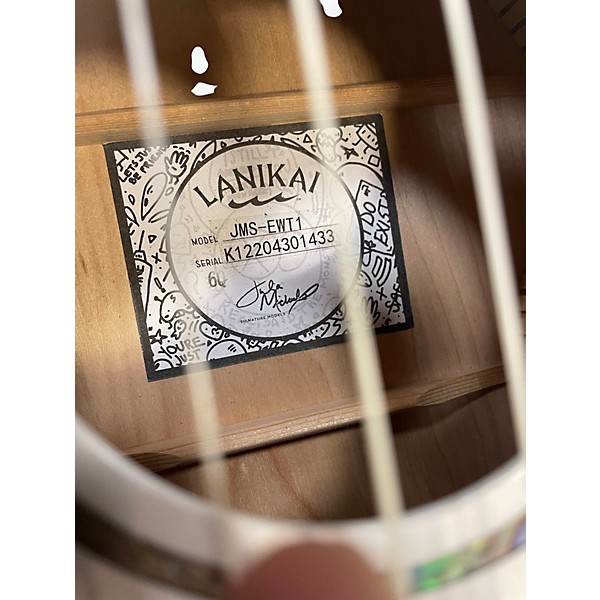 Used Lanikai JMS-EWT1 Olympic White Ukulele