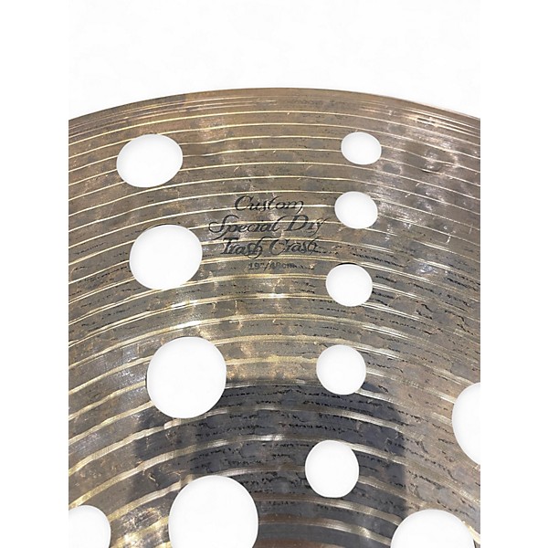 Used Zildjian 19in k custom special dry trash crash Cymbal