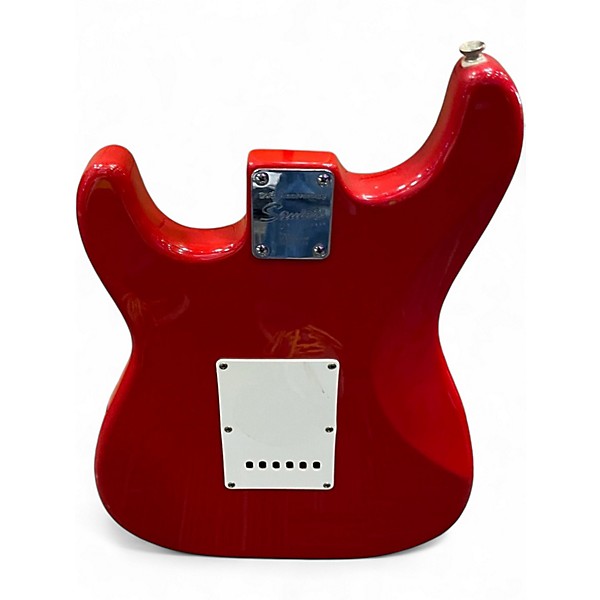 Used Squier Affinity Stratocaster Red Solid Body Electric Guitar