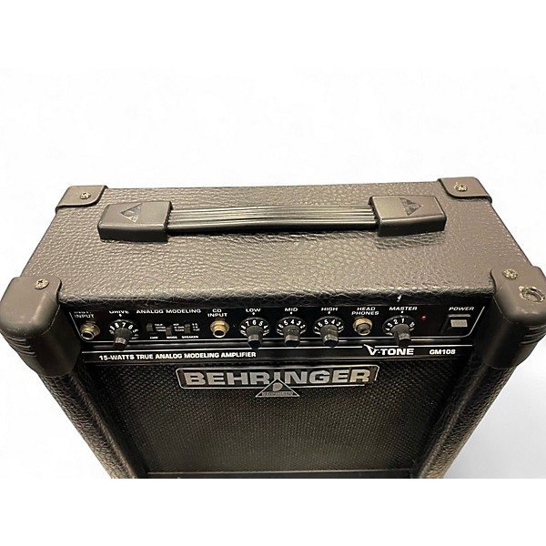 Used Behringer GM108 15W 1X8 V Tone Guitar Combo Amp