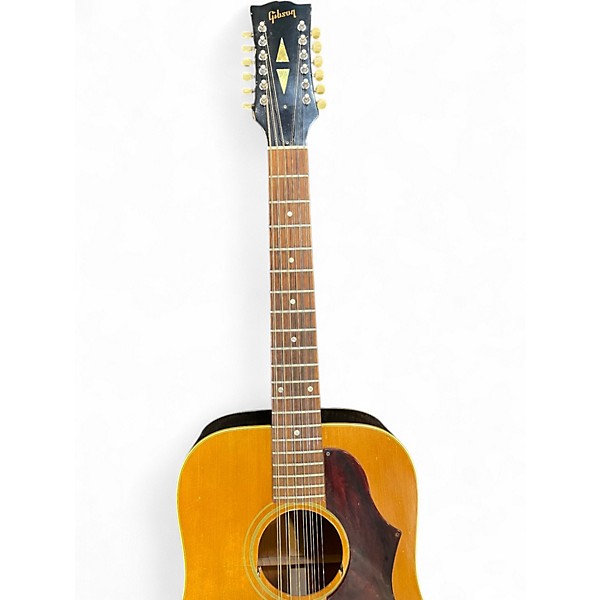 Vintage 1968 Gibson B45-12 Natural 12 String Acoustic Guitar