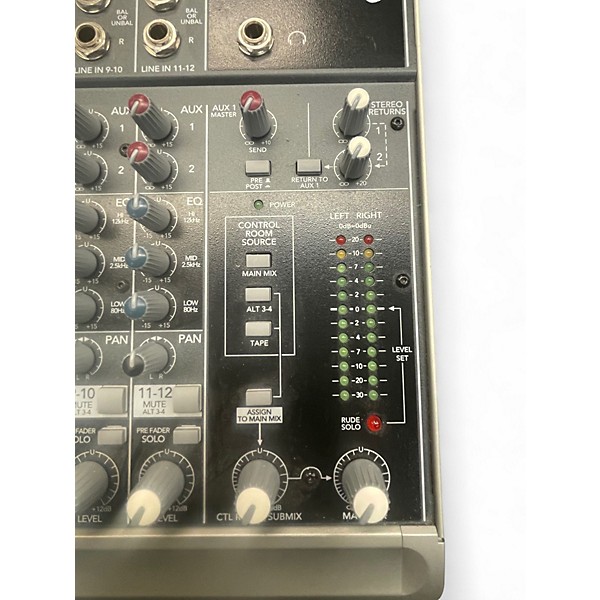 Used Mackie 1202VLZ3 Unpowered Mixer