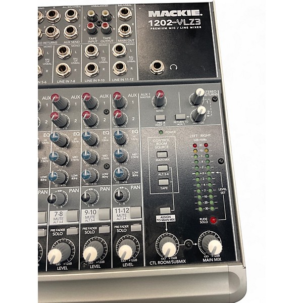 Used Mackie 1202VLZ3 Unpowered Mixer