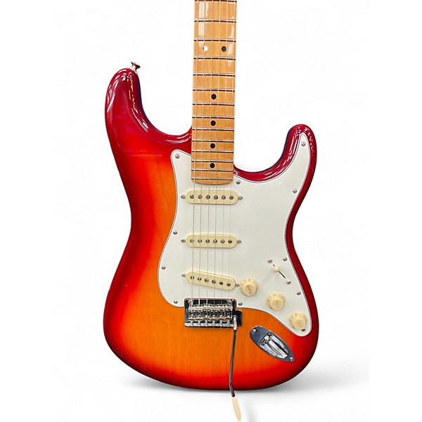 Used Fender Player II Stratocaster Aged Cherry Burst Solid Body Electric Guitar