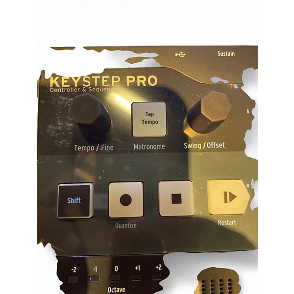 Used Arturia Keystep Pro MIDI Controller