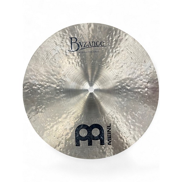 Used MEINL 13in Byzance Traditional Hi Hat Medium Pair Cymbal