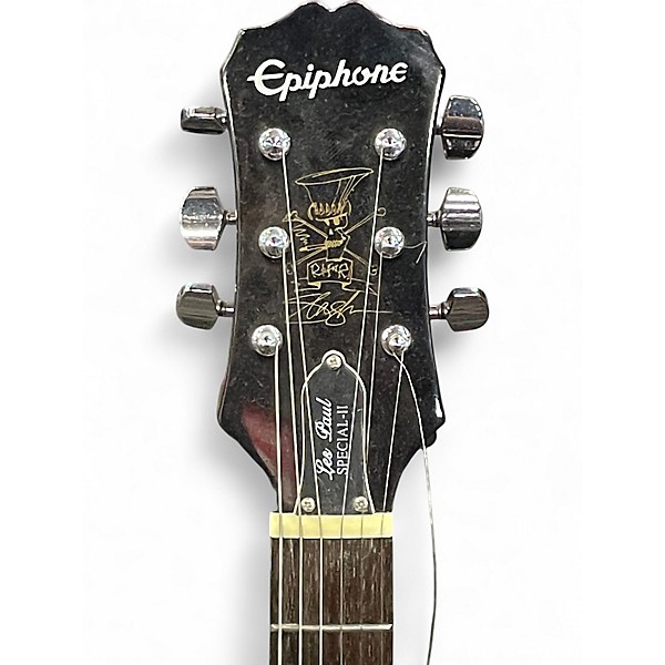 Used Epiphone Les Paul Special II Slash Edition Yellow Solid Body Electric Guitar