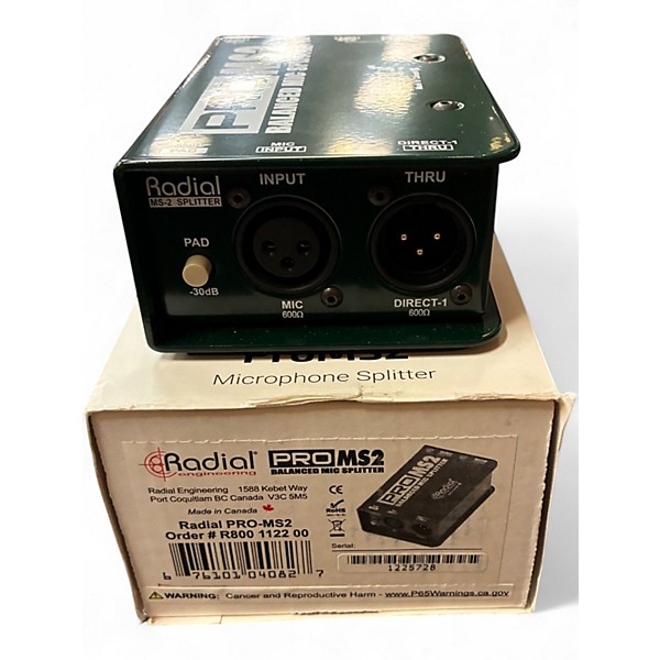 Used Radial Engineering PRO MS2 Signal Processor