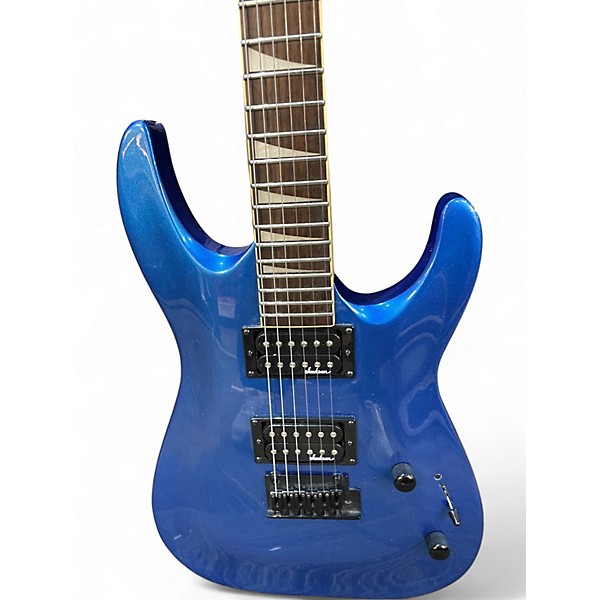 Used Jackson JS22 Dinky Metallic Blue Solid Body Electric Guitar
