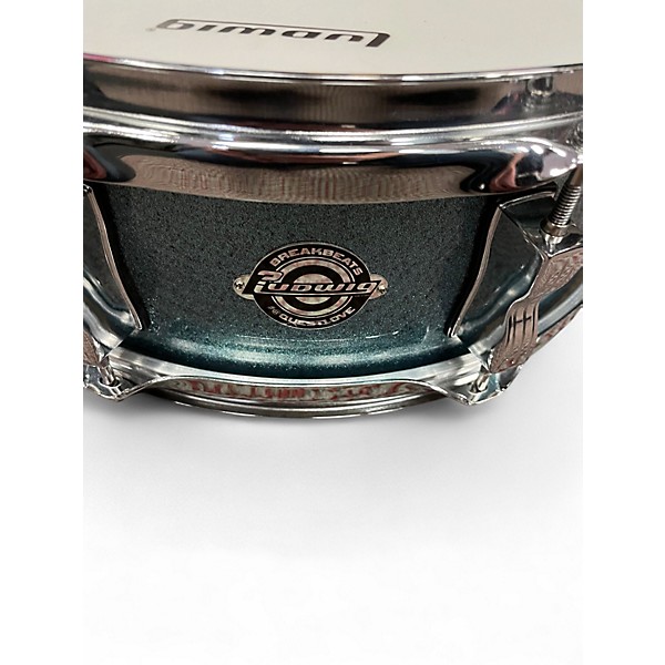 Used Ludwig 14X5 Breakbeats By Questlove Snare BLUE AZURE Drum