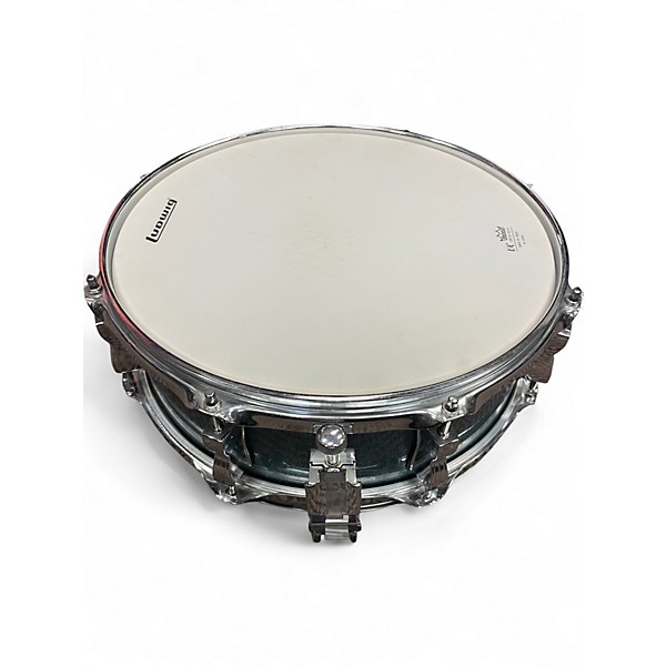Used Ludwig 5X14 Breakbeats By Questlove Snare BLUE AZURE Drum