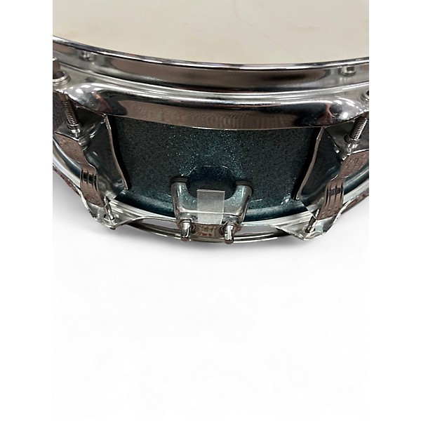 Used Ludwig 5X14 Breakbeats By Questlove Snare BLUE AZURE Drum