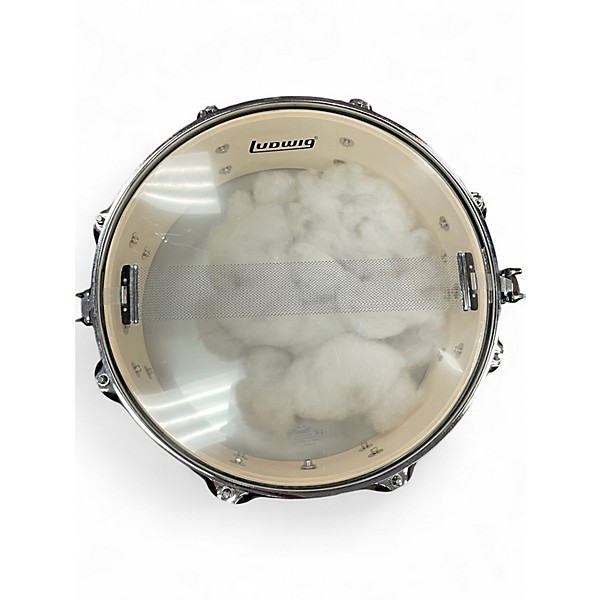 Used Ludwig 5X14 Breakbeats By Questlove Snare BLUE AZURE Drum