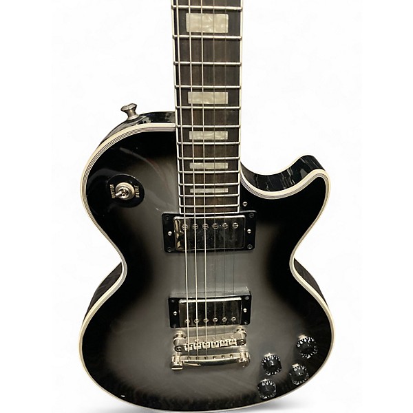 Used Epiphone Les Paul Custom Pro Black Solid Body Electric Guitar