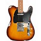 Used 2016 Fender Magnificent 7 American Standard Telecaster Figured Neck Cognac Burst Solid Body Electric Guitar