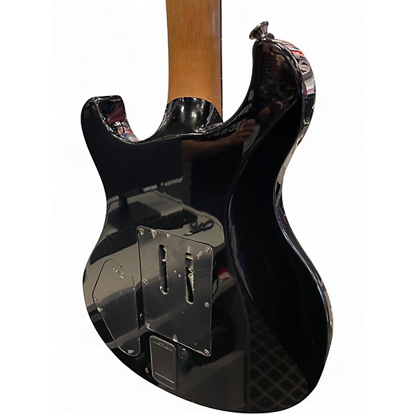 Used Charvel Desolation Double Cutaway 1 with Floyd Rose Ebony Solid Body Electric Guitar