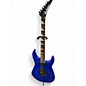 Used Jackson SLX DX Soloist Lightening Blue Solid Body Electric Guitar thumbnail
