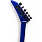 Used Jackson SLX DX Soloist Lightening Blue Solid Body Electric Guitar