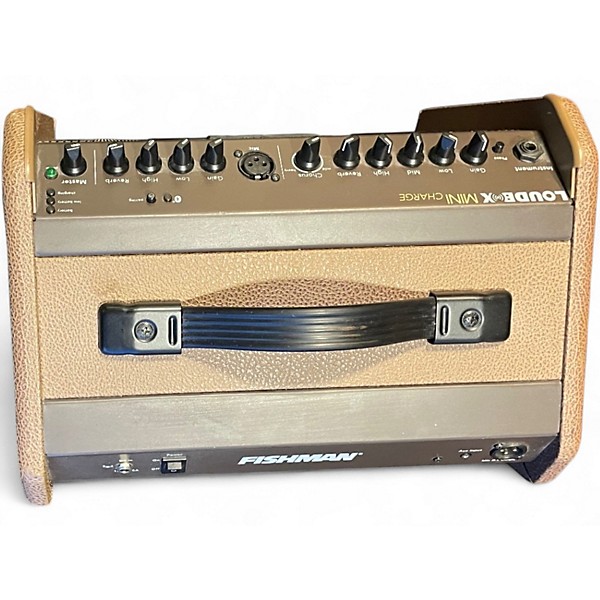 Used Fishman LOUDBOX MINI CHARGE Acoustic Guitar Combo Amp