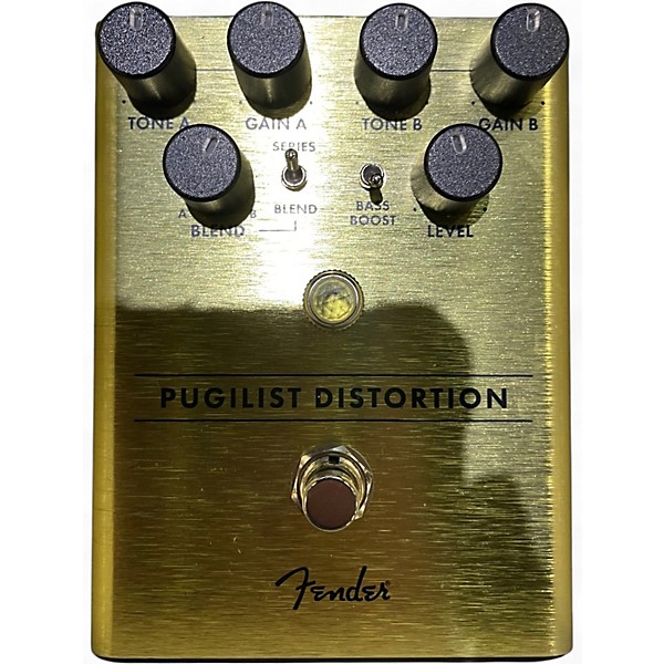Used Fender Pugilist Distortion Effect Pedal