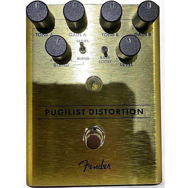 Used Fender Pugilist Distortion Effect Pedal