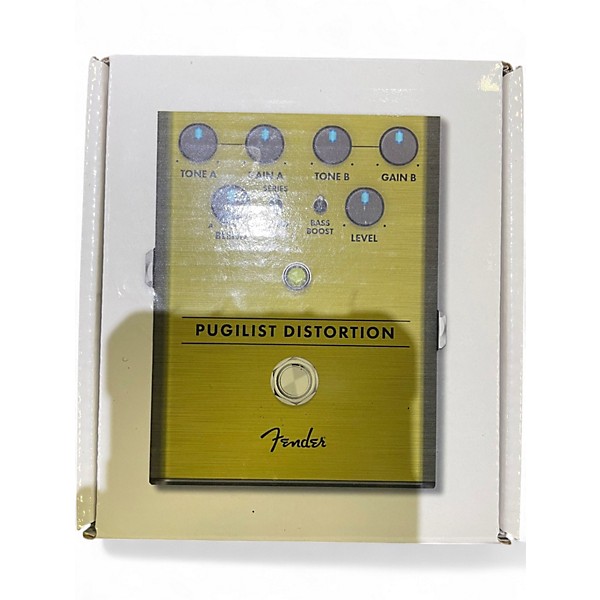 Used Fender Pugilist Distortion Effect Pedal