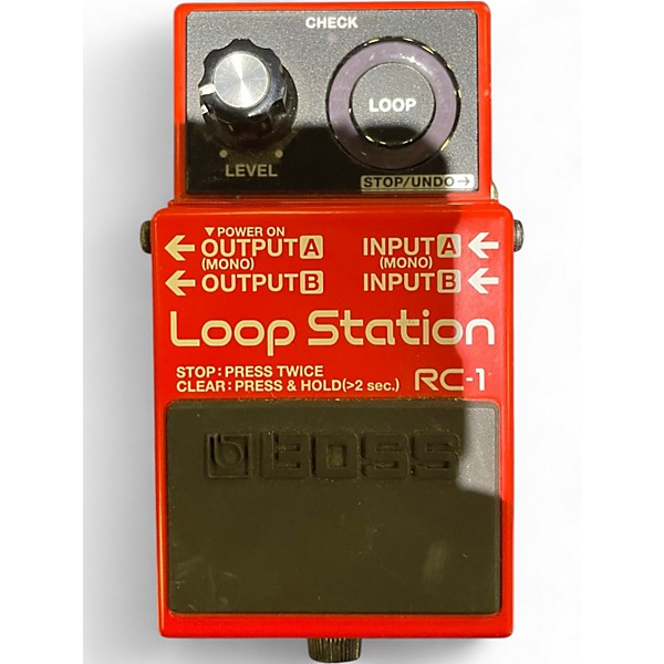 Used BOSS RC1 Loop Station Pedal