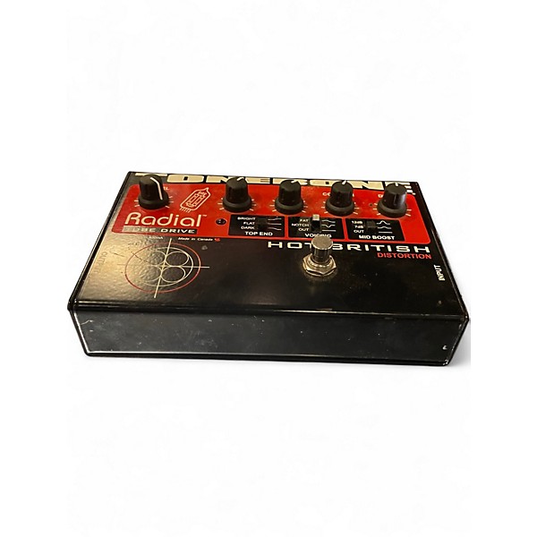 Used Radial Engineering Tonebone Hot British Tube Drive Distortion Effect Pedal