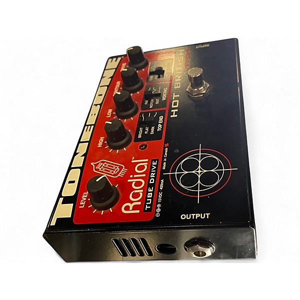 Used Radial Engineering Tonebone Hot British Tube Drive Distortion Effect Pedal