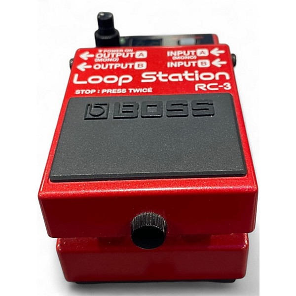 Used BOSS RC3 Loop Station Pedal