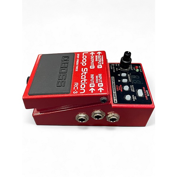 Used BOSS RC3 Loop Station Pedal