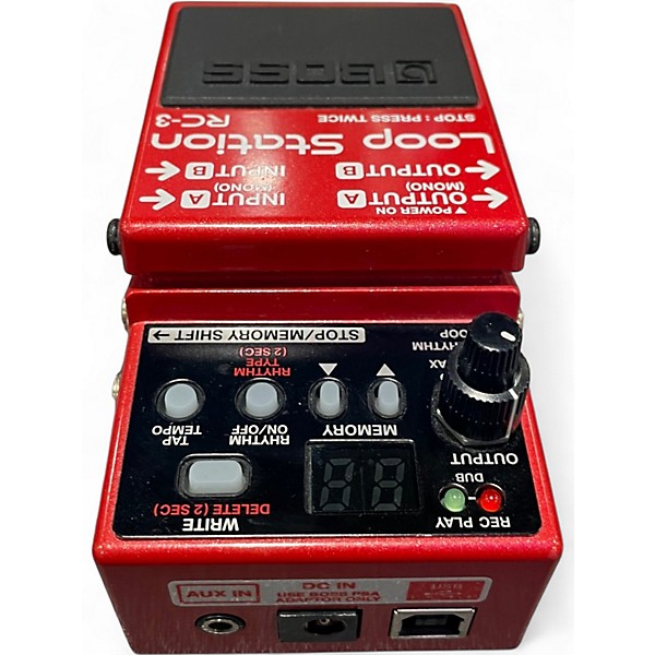 Used BOSS RC3 Loop Station Pedal
