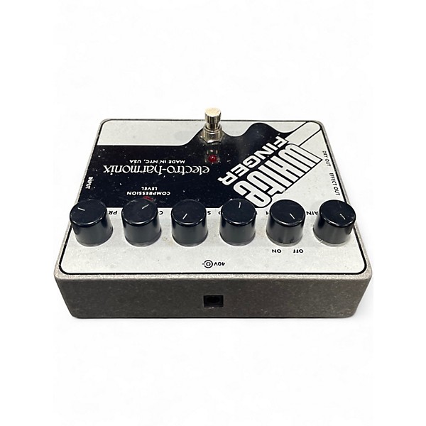 Used Electro-Harmonix White Finger Compressor Effect Pedal