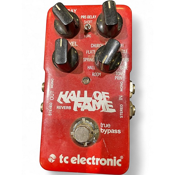 Used TC Electronic Hall Of Fame Reverb Effect Pedal