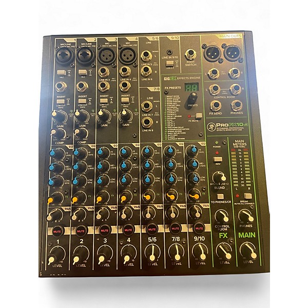 Used Mackie Profx10V3 Unpowered Mixer