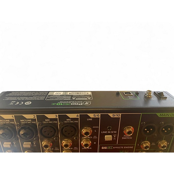 Used Mackie Profx10V3 Unpowered Mixer