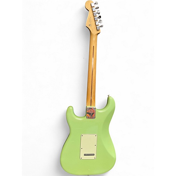 Used Fender Standard Stratocaster Mint Green Solid Body Electric Guitar