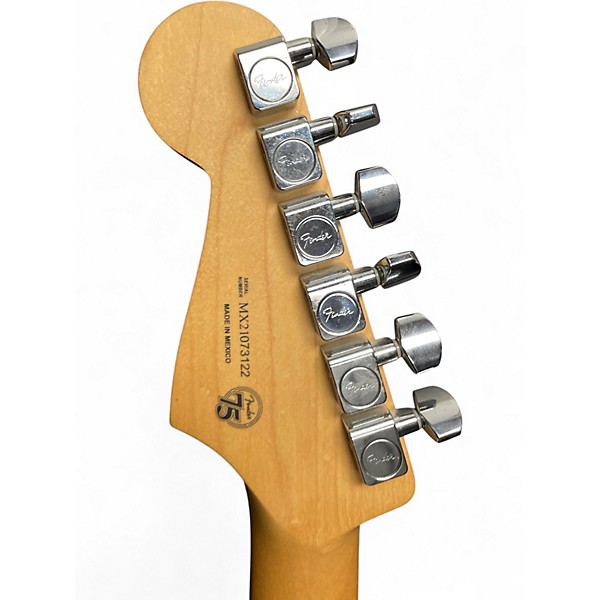 Used Fender Standard Stratocaster Mint Green Solid Body Electric Guitar