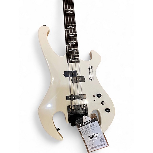 Used Guild BURNSIDE BASS White Electric Bass Guitar