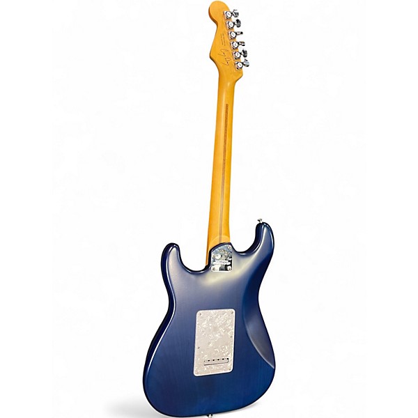 Used Fender Stratocaster Sapphire Blue Trans Solid Body Electric Guitar